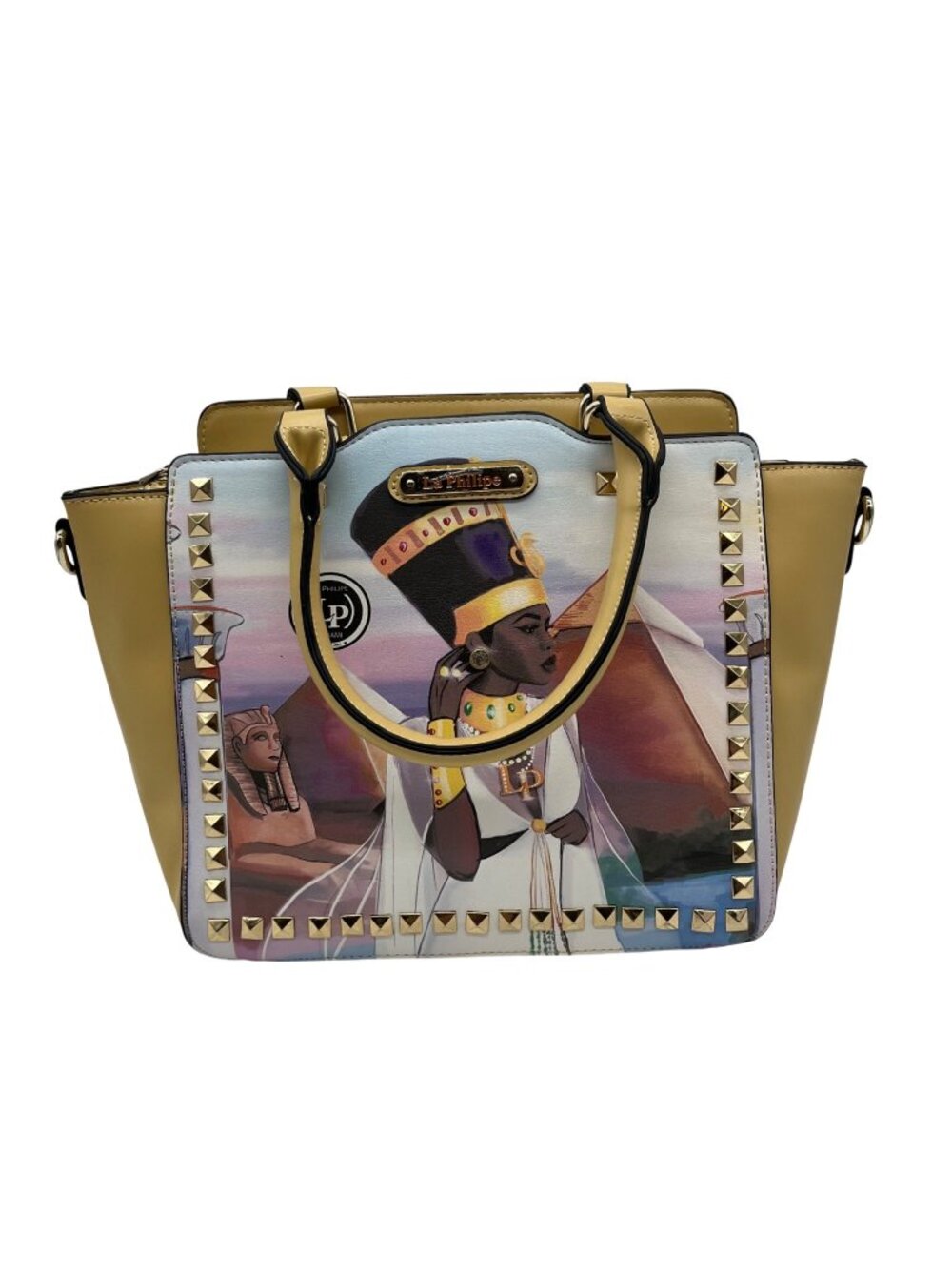 La Philipe Egyptian Paradise Vegan Leather Satchel